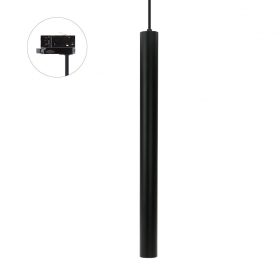   CHLOE SLIM MR11 3F 250V IP20 40x500 mm +1 méter kábel állítható szórásszög fekete