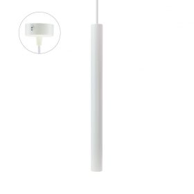   CHLOE SLIM MR11 250V IP20 40x500 mm +1 méter kábel állítható szórásszög fehér