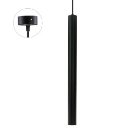   CHLOE SLIM MR11 250V IP20 40x500 mm +1 méter kábel állítható szórásszög fekete
