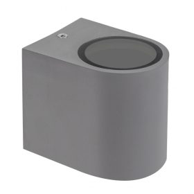   PARETE GU10 X1 ONE DIRECTION SCONCE 250V IP54 80 x 73 x 95mm szürke