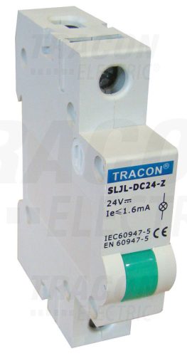 Tracon Sorolható ledes jelzőlámpa, zöld 230V AC