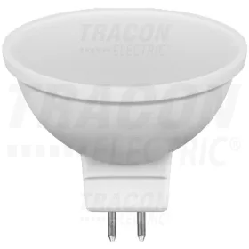   Tracon Műanyag házas SMD LED spot fényforrás 12 V AC/DC, MR16, 5 W, 300 lm, 2700 K, 100°, EEI=A+