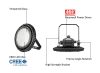 SEIPRO robbanás biztos LED csarnokvilágító lámpatest, 100W 5000K 14000lm IP66,  Zone 1 & 2, Zone 21 & 22 ATEX