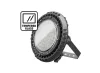 SEIPRO robbanás biztos LED csarnokvilágító lámpatest, 200W 5000K 32000lm IP66,  Zone 1 & 2, Zone 21 & 22 ATEX