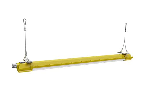 Seipro robbanásbiztos lámpatest 60W 8400lm 5000K , ATEX  Zone 1&2, Zone 21 & 22, 5év garancia 1,2m 
