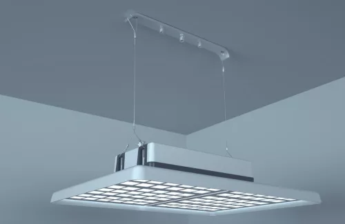 Seipro LED Highbay Lámpa 120W  160lm/W 80°/110°/30*90°, 19.200lm 4000K, csarnokvilágító lámpatest, UGR21, 5 év garancia 1-10V
