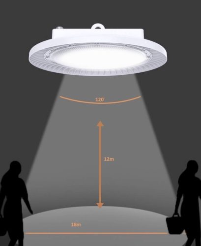 SEIPRO PRÉMIUM LED CSARNOKVILÁGÍTÓ 150W 5000K, 24000lm, DALI, 5ÉV GARANCIA 