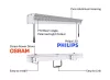 Seipro UCF3 sorozatú lineáris LED teniszpálya világító LED lámpa, 150LM/W, 43W, 6450lm, 5000K, 5év garancia