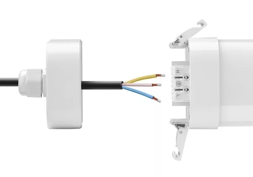 SEIPRO 30W  4200lm 4000K IP65 sorolható por-és páramentes lámpatest, 3x1,5mm2
