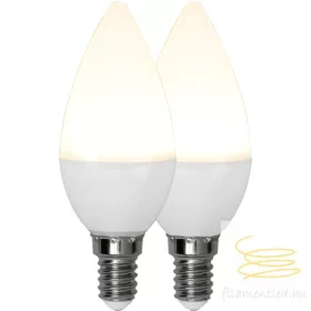 LED   Candle Double pack, Opal E14 5,5W 3000K ST336-75
