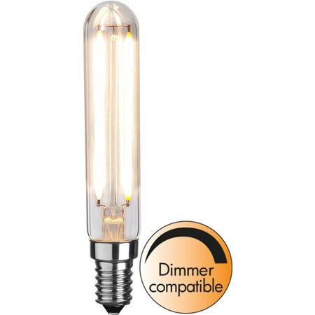 LED Filament Dimmerable Tube Clear E14 3,3W 2700K ST338-34