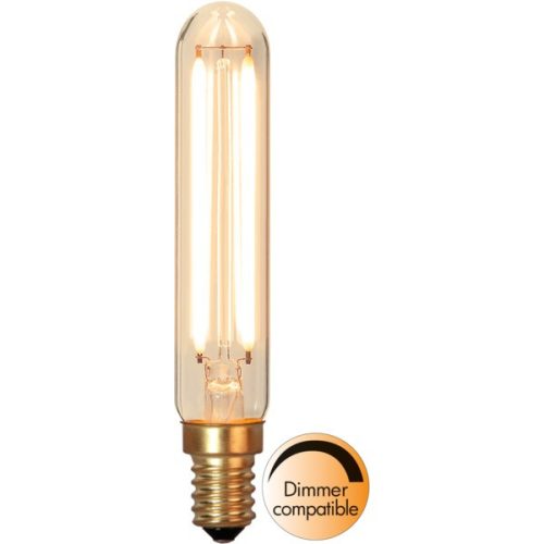 LED Filament Dimmerable Soft Glow Tube Clear E14 2,5W 2200K ST338-35