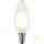 LED FILAMENT  Candle Frosted E14 1,5W 2700K ST350-11-1