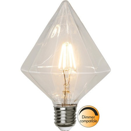 LED Filament Dimmerable Diamond 165 Clear E27 3,2W 2700K ST352-49