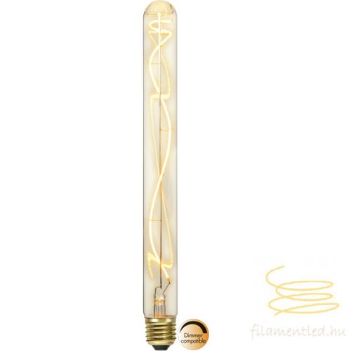 LED Filament Dimmerable Soft Glow Long Tube Clear E27 4W 2200K ST352-67