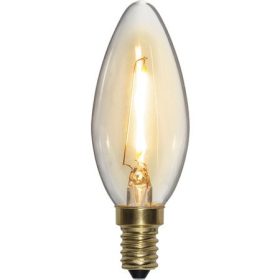   LED Filament  Soft Glow Candle Clear E14 0,8W 2100K ST353-03-1