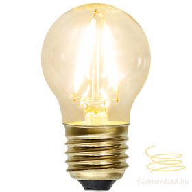   LED FILAMENT  Soft Glow Ping Pong CLEAR E27 1,5W 2100K ST353-12-1