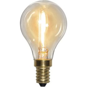   LED Filament  Soft Glow Ping Pong Clear E14 0,8W 2100K ST353-13