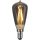 LED Filament  Teardrop Lantern Smoky Clear E14 1,6W 2100K ST353-72-1
