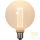 LED New Generation Filament Dimmerable Soft Glow G125 Clear E27 1W 2000K ST353-74