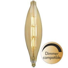   LED Filament Dimmerable CT120 Vintage Gold Clear E27 10W 2000K ST354-34
