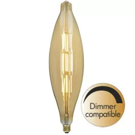   LED Filament Dimmerable CT120 Vintage Gold Clear E27 10W 2000K ST354-34