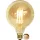 LED Filament Dimmerable G125 Vintage Gold Clear E27 3,7W 1800K ST354-52
