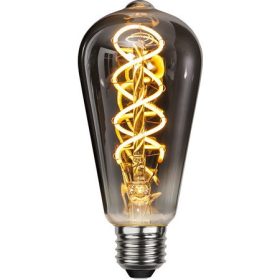   LED Filament Dimmerable ST64 Spiral Smoky Clear E27 4W 2100K ST354-63