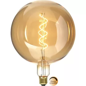   LED Filament Dimmerable G200 Spiral Vintage Gold Clear E27 2,8W 2100K ST355-04