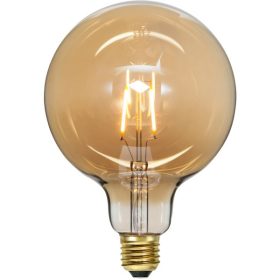   LED Filament  G125 Vintage Gold Clear E27 0,75W 2000K ST355-52
