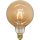 LED Filament  G125 Vintage Gold Clear E27 0,75W 2000K ST355-52