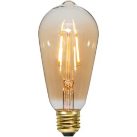   LED Filament  ST64 Vintage Gold Clear E27 0,75W 2000K ST355-70-1