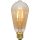 LED Filament  ST64 Vintage Gold Clear E27 0,75W 2000K ST355-70-1