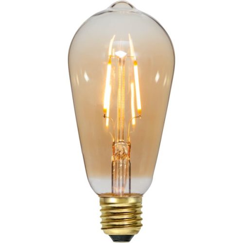 LED Filament  ST64 Vintage Gold Clear E27 0,75W 2000K ST355-70-1