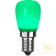 LED    Party Color Green E14 0,9W GreenK ST360-61-1