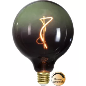   LED Filament Dimmerable G125 Colourmix Clear Black/Green E27 4W 2200K ST366-53-1