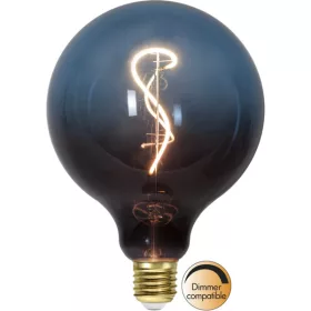   LED Filament Dimmerable G125 Colourmix Clear Black/Blue E27 4W 2500K ST366-55-1