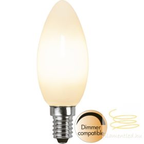   LED RICH COLOUR FILAMENT Dimmerable Candle Opal E14 5W 3000K ST375-04-2