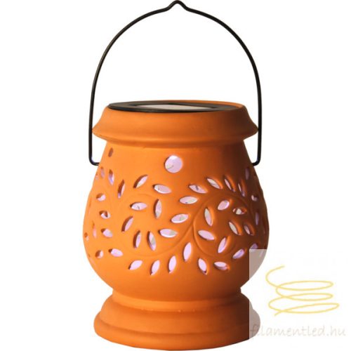 Solar Lantern Clay 477-48