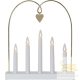Candlestick Glossy Bow 644-74