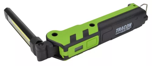 Tracon Akkumlátoros LED kézilámpa 5/3W, 6000K, 3,7V, 2000mAh, 360/100lm, 4 h, IP44