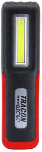 Tracon Akkumulátoros LED kézi lámpa 3/3W, 6000K, 3.7V 2000mAh, 100/180lm, IP44, 3,5h