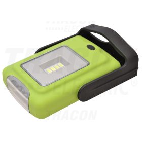   Tracon Elemes LED kézi lámpa 2/0,5 W, 6000K, 3×AAA, 200/50lm