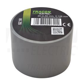   Tracon Szigetelőszalag, szürke 20m×50mm, PVC, 0-90°C, 40kV/mm