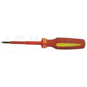   Tracon Csavarhúzó, csillagfejű, 1000V-ra szigetelt,sárga-piros nyél AC 1000V, 6x125mm