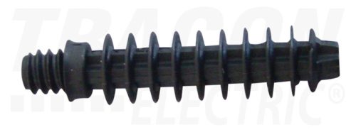Tracon Beüthető kábelkötegelő tipli TBK-hoz+beütő szerszám d=6-7mm, l=37(43)mm PA6.6