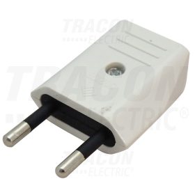   Tracon Szerelhető csatlakozódugó,lapos 1×EURO, 250VAC, max.10A