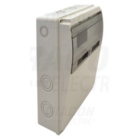   Tracon Üres ipari csatlakozódoboz szerelősínnel, ABS 11 mod, H×W×D=300×230×115mm, IP55