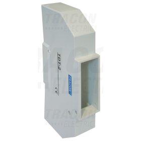   Tracon Védőburkolat sorolható kész.hez, zárt aljú, zárópecsételhető 1 mod., IP40, (L×W×H= 22×116×62mm)
