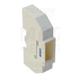   Tracon Védőburkolat sorolható készülékekhez, zárópecsételhető 1 mod., IP40, (L×W×H= 22×116×62mm)